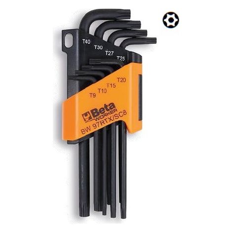 CHIAVINI ESAGONALI RESISTORX SR.8PZ. (1/5)