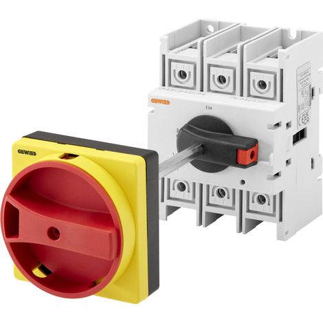 INTER-SECTIONNEUR 3P 125A COMMANDE RENV. URG. GEWISS GW70064