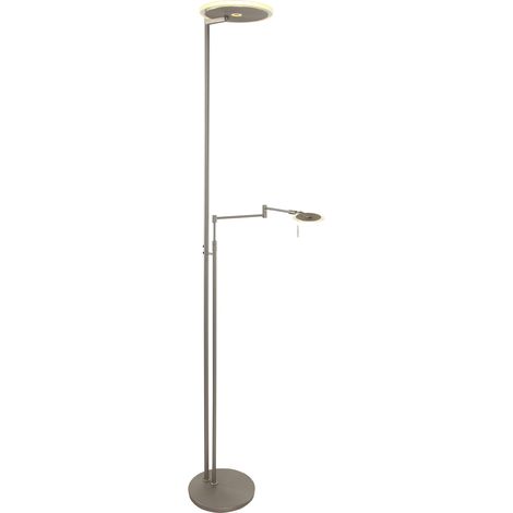 Steinhauer - lámpara de pie - Turound - acero - vidrio metal - (1/4)