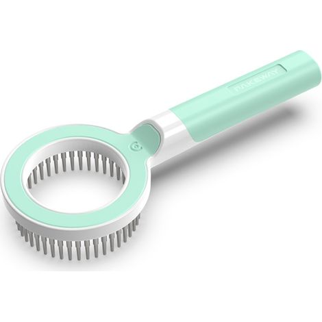 Brosse pour chiens à poils longs - Toilettage canin - Démêle et élimine les nœuds-AquaForge