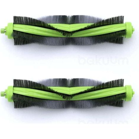 Lot de 2 rouleaux principaux et brosse centrale Ulisem pour aspirateur robot iRobot Roomba Combo R1138/R111840 et accessoires