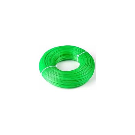 Ligne de débroussailleuse 2mm x 100m ligne ronde en nylon pour bobine de ligne de débroussailleuse débroussailleuse bobine de ligne bricolage (1/5)
