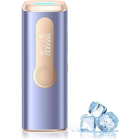 Épilateur Lumière Pulsée de Refroidissement, 999,900 Flashs Épilateur Laser avec 3 en 1[HR·SC·RA], 2 Modes IPL Épilation Laser Hair Removal Definitive pour Aisselles/Maillot/Corps, LCN1210 (1/5)