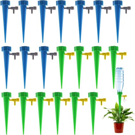 20pcs Goutte a Goutte Bouteille, Arrosage Automatique Bouteille, Irrigation Goutte à Goutte Kit avec Vannes, pour Jardin Maison Intérieur Extérieur (1/5)