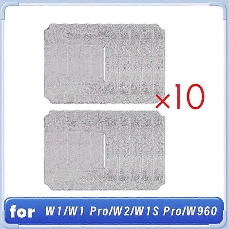 Chiffon de nettoyage pour robots lave-vitres Winbot W1/W1 Pro/W2/W1S Pro/W960 (1/5)