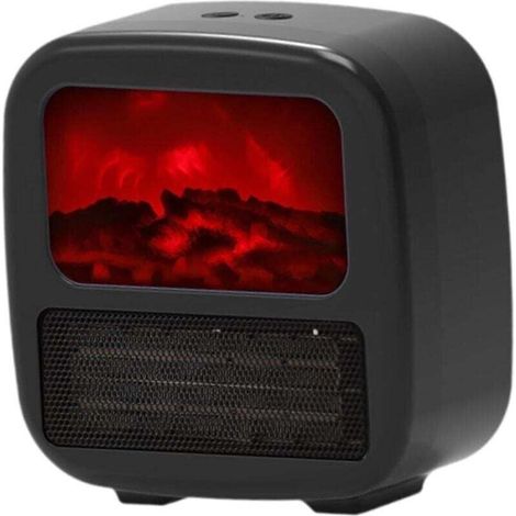 Chauffage électrique Cheminée électrique Chauffage instantané Chauffage , XU,de Table Silencieux Mini radiateur d'appoint pour la Maison Dortoir Tabletop - KZQ (1/4)