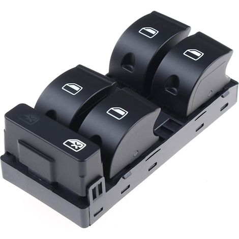 Interrupteur de Lève-Vitre Bouton électrique pour Fenêtre 8E0959851B Compatible avec Aud-i A4  S4 RS4 (1/4)