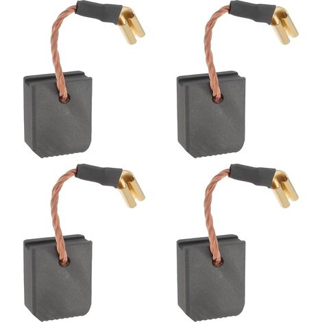 Lot de 2 Paires de Balais de Charbon pour Meuleuse d'angle 6,5x12x13,5 Mm Compatible avec DeWalt DWE4257 Et DWE4277 (1/5)