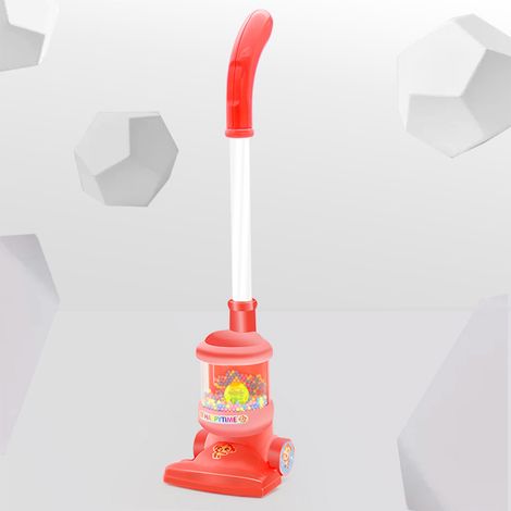 Aspirateur jouet – Aspirateur ménager réaliste pour enfants, orange. (1/5)