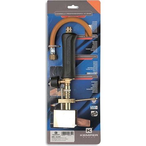Cannello Per Saldatura Con Tubo E Mazza Di Rame 200 G. Kemper Per Stagno - Tubo 1,5 Mt.