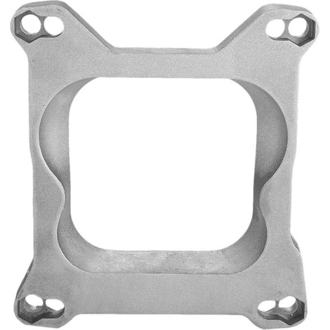 1/2 Zoll dicker Aluminium-Vergaseradapter für 4-fach-Vergaser auf Quadrajet 9130 Ansaugkrümmer mit Dichtungsmaterial (1/5)
