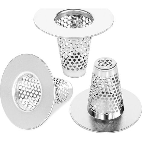304 Stainless Steel Drain Strainer – The Ultimate Anti-Blockage Solution for Toilets, Bathrooms and Showers (1/5)