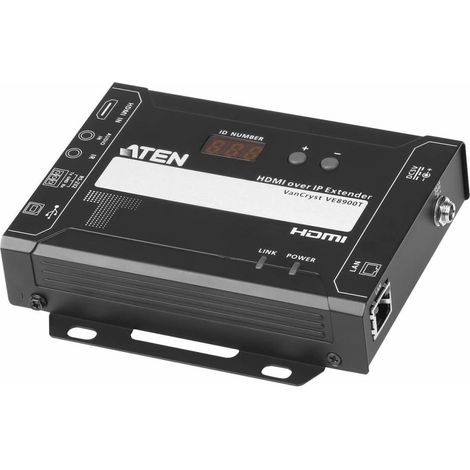ATEN VE8900T-AT-G extensor audio/video Transmisor de señales AV Negro (1/4)