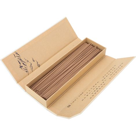 Bâtonnets d'encens naturels, encens aromatique, encens purificateur d'air et favorisant le sommeil (80 g de bois de santal australien) (1/5)