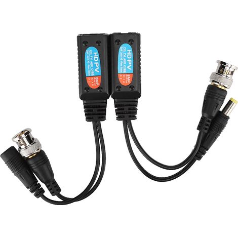 8MP CVI/AHD/TVI/CVBS Twisted-Pair-Videosender mit 12-48V-Netzteil