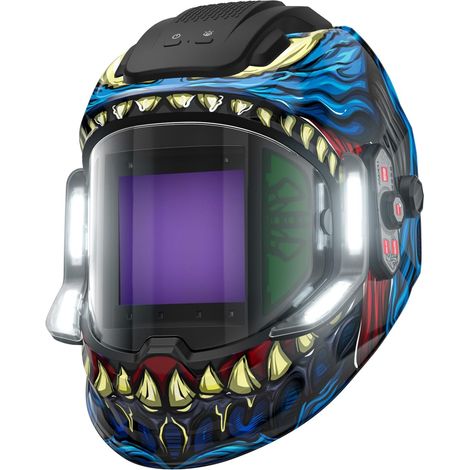 Casque Soudure Automatique Vue Panoramique 180°丨4 LED Pro True Color (1/5)
