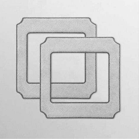 NALOOKAMIC Lot de 5 chiffons de rechange en microfibre pour balais Ecovacs Robotics Winbot W836 W850 W860 W880 W920 Wi