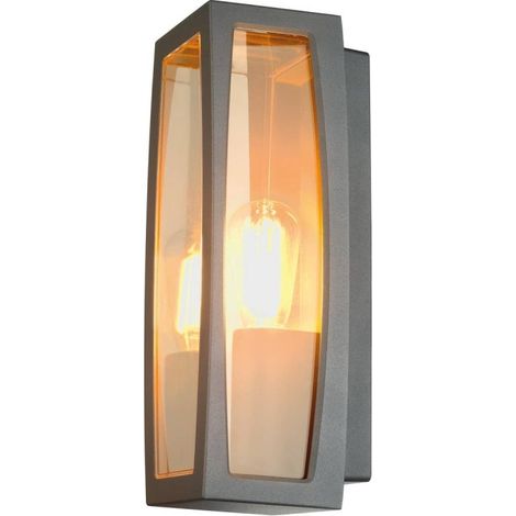 Applique MERIDIAN BOX gris E27 max. 25W - SLV - 230045 (1/5)