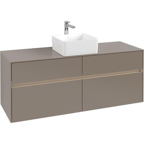 VB WTUS Collaro C045B0 1400x548x500mm avec cloche. 4 extraits WT m.tig Gris Truffe