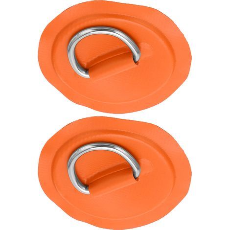 Anneau de Fixation PVC Orange pour Bateau Gonflable, Kayak, Planche à Voile ou Radeau (1/5)