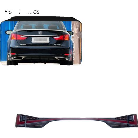 Fanale posteriore, compatibile con Lexus GS, tecnologia LED, sicurezza migliorata, fumé (1/2)