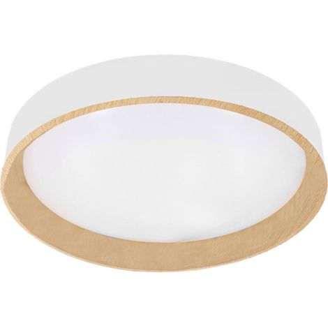 Plafon Morgan 60w 3000-4200-6500k Blanco/haya 7,5x50x50cm 5400lm C/remoto y Reg.intensidad