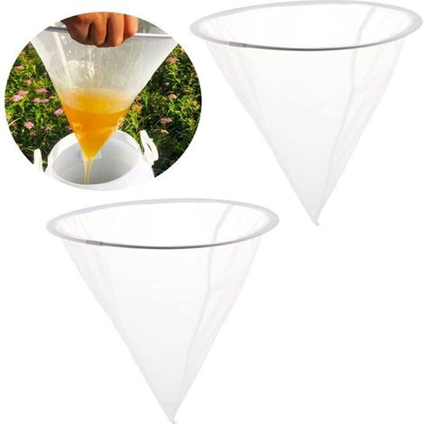 2 pièces apiculture miel abeille filtre désordre crépine outil d'extraction pour les apicults, 120 maille