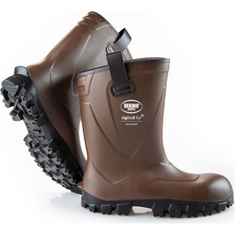 Botte fourrée RIGLITE marron/noir pointure 41 - DELTA PLUS