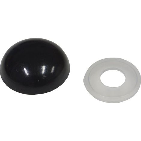 Abdeckkappen Ø 15 mm schwarz Abdeckkappen