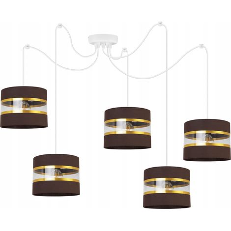 DECKE HäNGEND LAMPE KRONLEUCHTER LAMPENSCHIRM MODERN