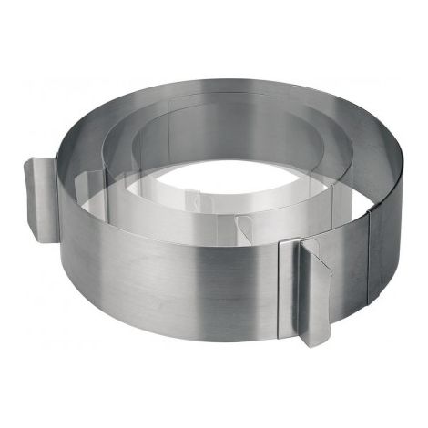 Lacor Círculo extensible inox gris 16-30 cm