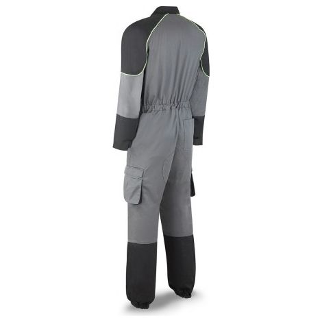 Buzo MARCA PLPro Series gris/negro poliéster/algodón 245 gr T-56/58