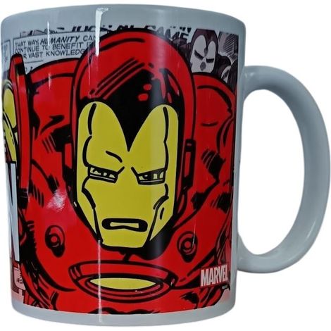 Mug en céramique Iron man retro 300 ml (1/5)