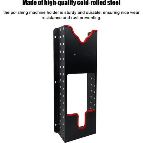 Support de polisseuse de voiture, support de rangement mural multifonctionnel pour Machine à polir/rectifier les réparations, accessoires de magasin et de Garage