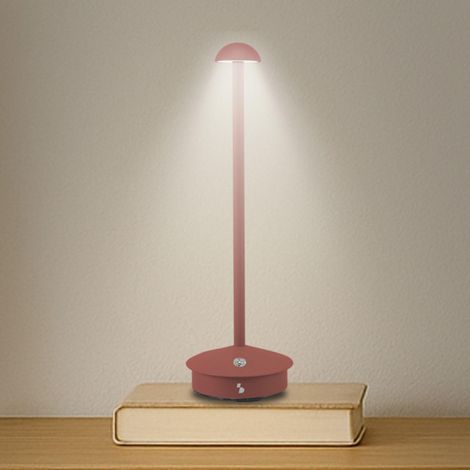 BEPER P207ILI151 Lampada da Tavolo Ricaricabile senza fili, 3 Tonalità di colore, Intensità Regolabile, USB Type-C Inclusa, Portatile per Scrivania, Comodino o Tavolo (1/5)