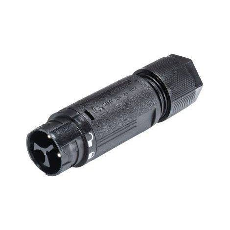 Wieland-electric RST® MINI connecteur noir 2 broches + terre