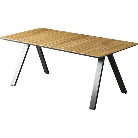 Tisch GARDA-120 aus Teak, B/H/T: ca. 180/74/90 cm (1/2)