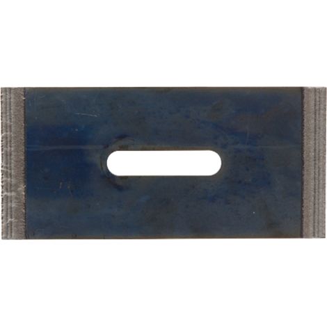 Raschietto per albero metallico con inserti in carburo 170x80x5mm per RABE 84060009