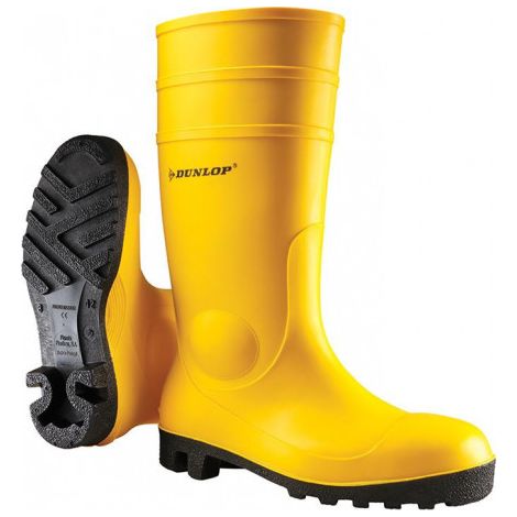 Bottes de sécurité PROTOMASTOR taille 38 jaune/noir PVC S5 SRA EN20345 (1/5)