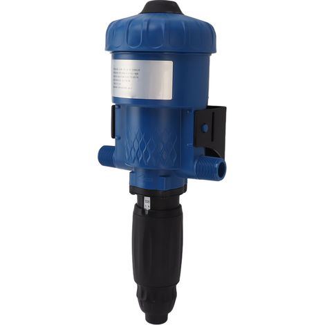 Injecteur d'engrais à eau à filetage mâle G3/4, pompe doseuse automatique réglable pour irrigation goutte à goutte, usage industriel, horticulture et élevage, dilution 0,2‑2 %, dilution 1:500‑1:50 (1/5)