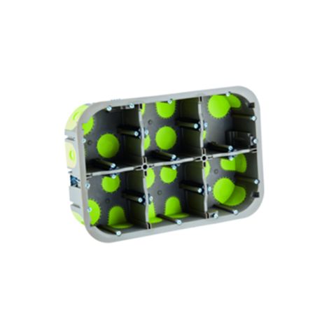 boite cloison sèche 2 x 6 modules profondeur 50 mm bizline r box