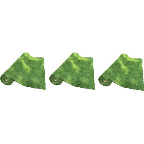 20mm Pile Artificial Lawn Grass (4m x 1m) - Pack of 3