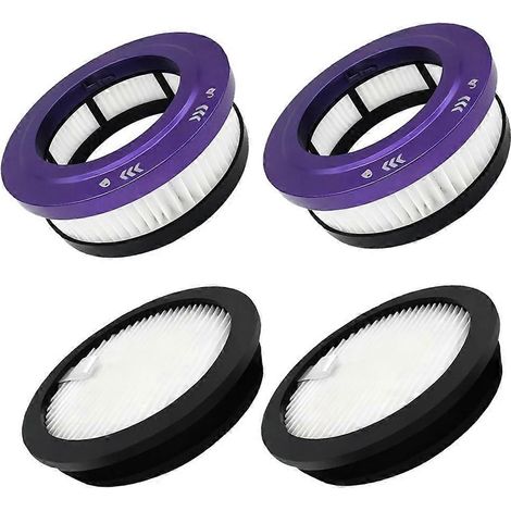 Lot de 4 pièces HEPA remplacement de filtre pour Anyson Stars 5 45000Pa/550W/70Min pièces d’aspirateur lavable et réutilisable filtre (1/5)