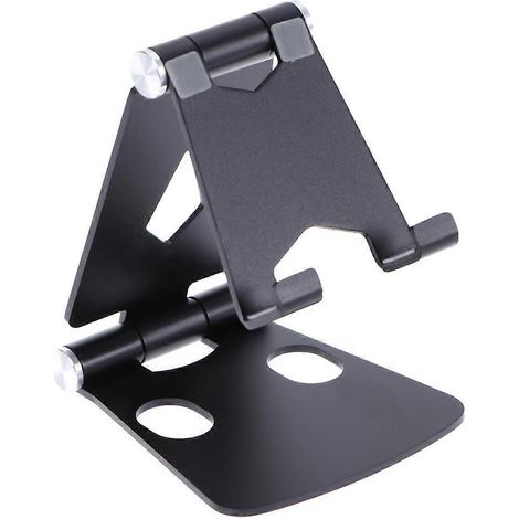 Support pour téléphone portable, support de bureau, cadre portable en alliage d'aluminium (1/4)