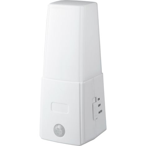 Maximex Lampade da notte 2 in 1 bianche LED con sensore (1/5)