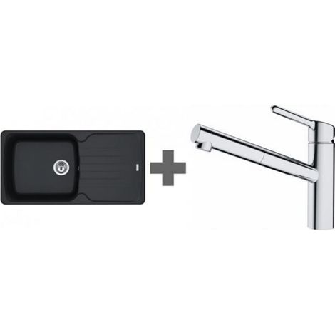 Pack évier onyx + mitigeur chromé - Franke - 285079