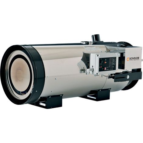 Chauffage à air pulsé CYNOX100F avec brûleur fuel 99,8kW 7500m3/h combustion indirecte Sovelor (1/3)
