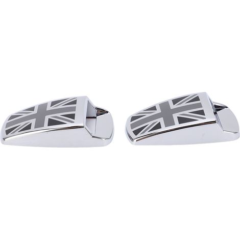 Couvertures d'embout d'essuie-glace avant style Union Jack pour R50 R52 R55 R56 R57 R58 R59 R60 R61 F54 F55 (1/5)