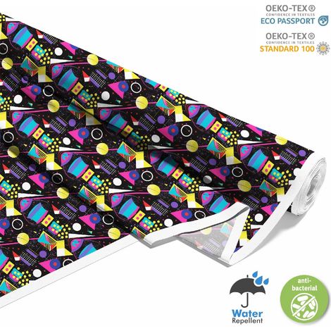 OUTDOOR DEKOSTOFFE OXFORD - Motiv Geometrisch I DX3126