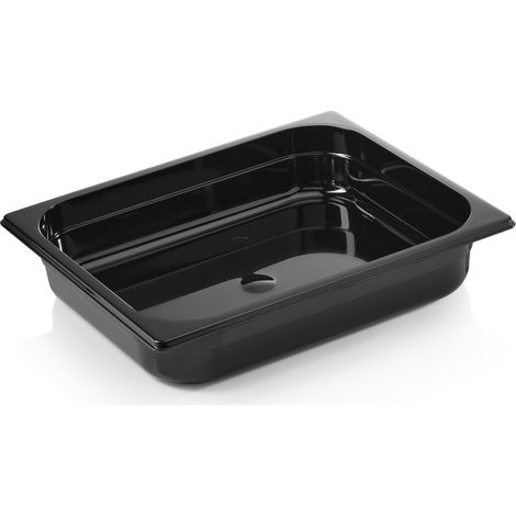 Bac GN 1/2 polycarbonate H 65 mm 4 ltr noir GN 96 - Was Germany (1/2)
